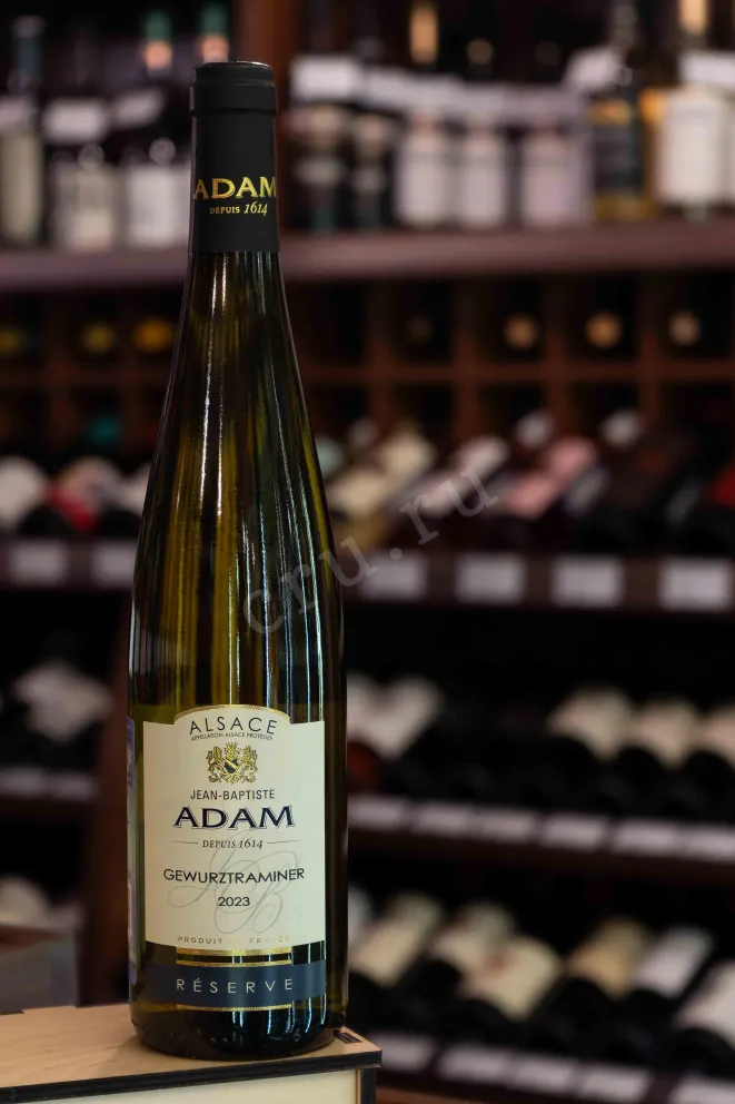 В магазине Крю Профи Jean-Baptiste Adam Gewurztraminer Reserve Alsace AOC 2023 0.75 л