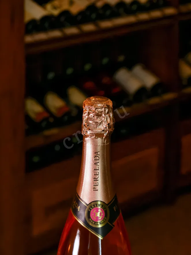 Пробка Cava Perelada Brut Rosado 2021 0.75 л
