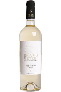 Вино Bravo Metehi Tsinandali 2024 0.75 л