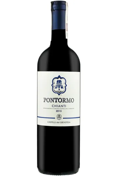 Вино Castelli del Grevepesa Pontormo Chianti 2015 0.75 л
