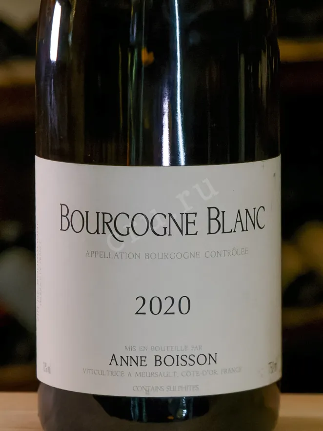 В магазине Крю Профи Anne Boisson Bourgogne Blanc 2020 0.75 л