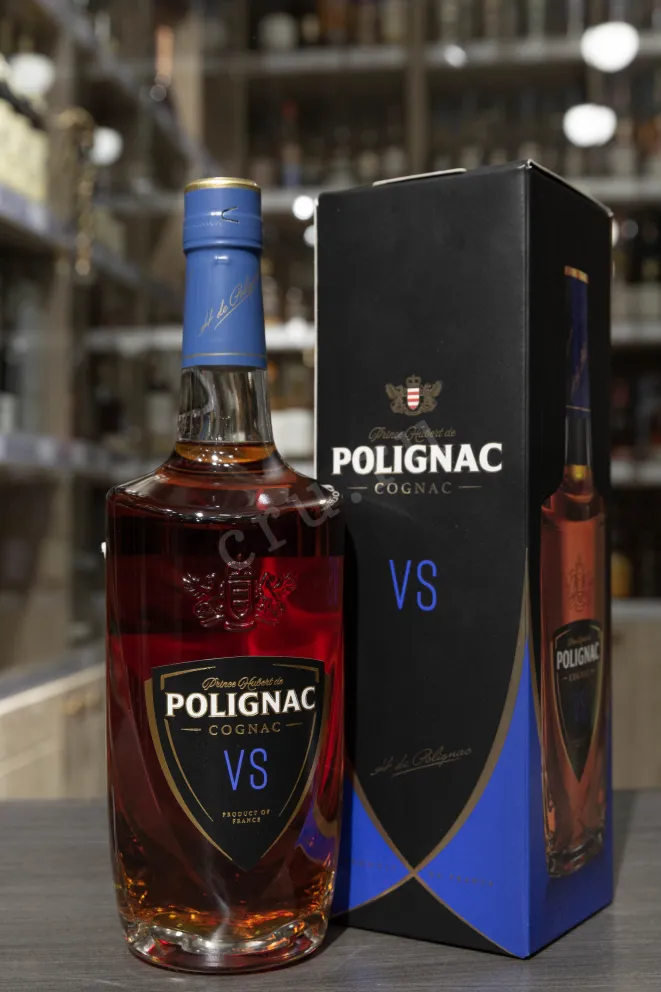 В магазине Крю Профи Prince Hubert de Polignac VS in gift box 0.7 л