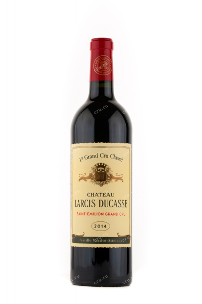 Вино Chateau Larcis Ducasse Grand Cru Classe Saint-Emillion 2014 0.75 л