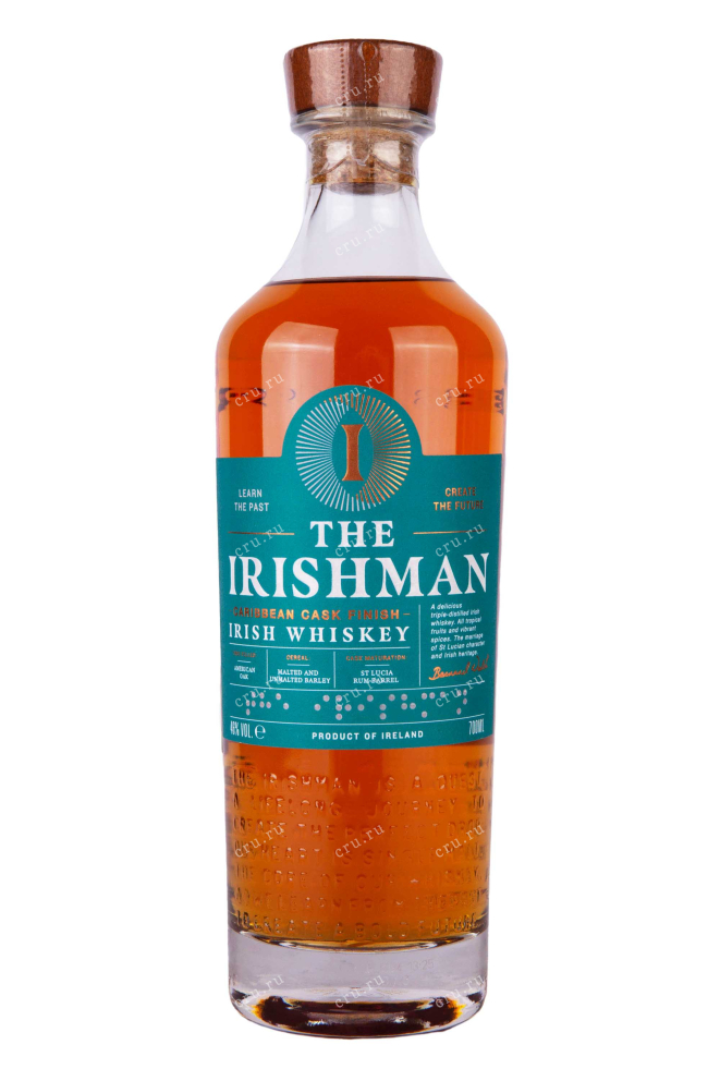 Бутылка The Irishman Caribbean Cask Finish in gift box 0.7 л