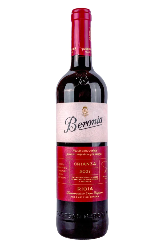 Вино Beronia Crianza 2021 0.75 л