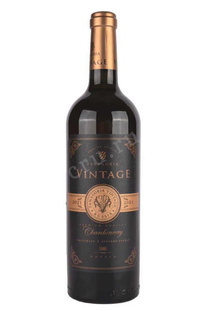 Вино Фанагория Шардоне Винтаж 2021 0.75 л