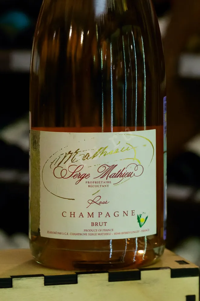 В магазине Крю Профи Serge Mathieu Brut Rose 2021 0.75 л