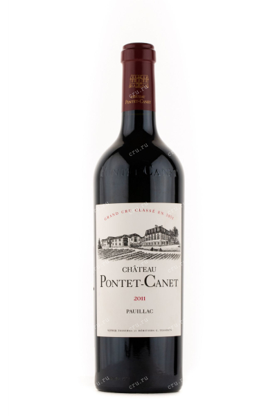 Вино Chateau Pontet-Canet Pauillac 2011 0.75 л