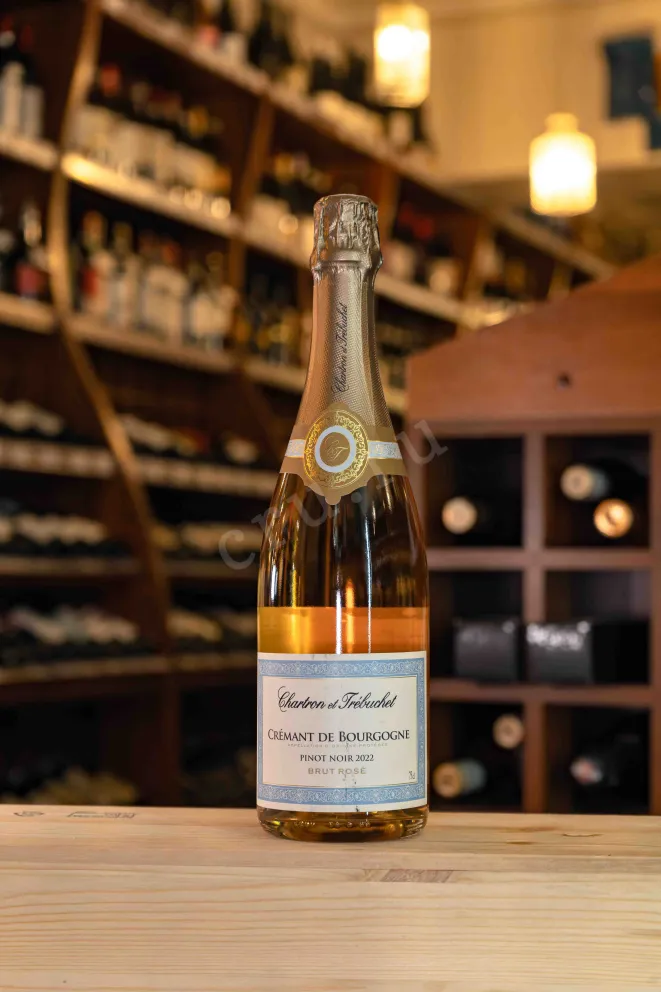 В магазине Крю Профи Chartron et Trebuchet Cremant de Bourgogne Pinot Noir 2022 0.75 л