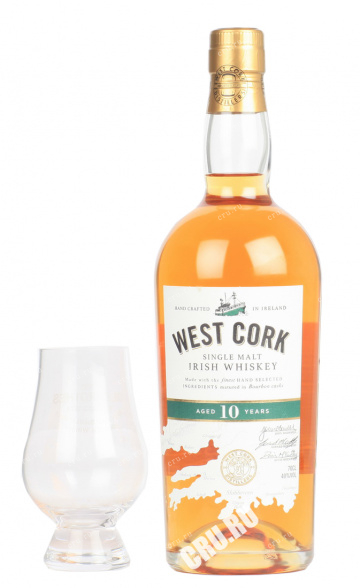 Виски West Cork 10 years  0.7 л