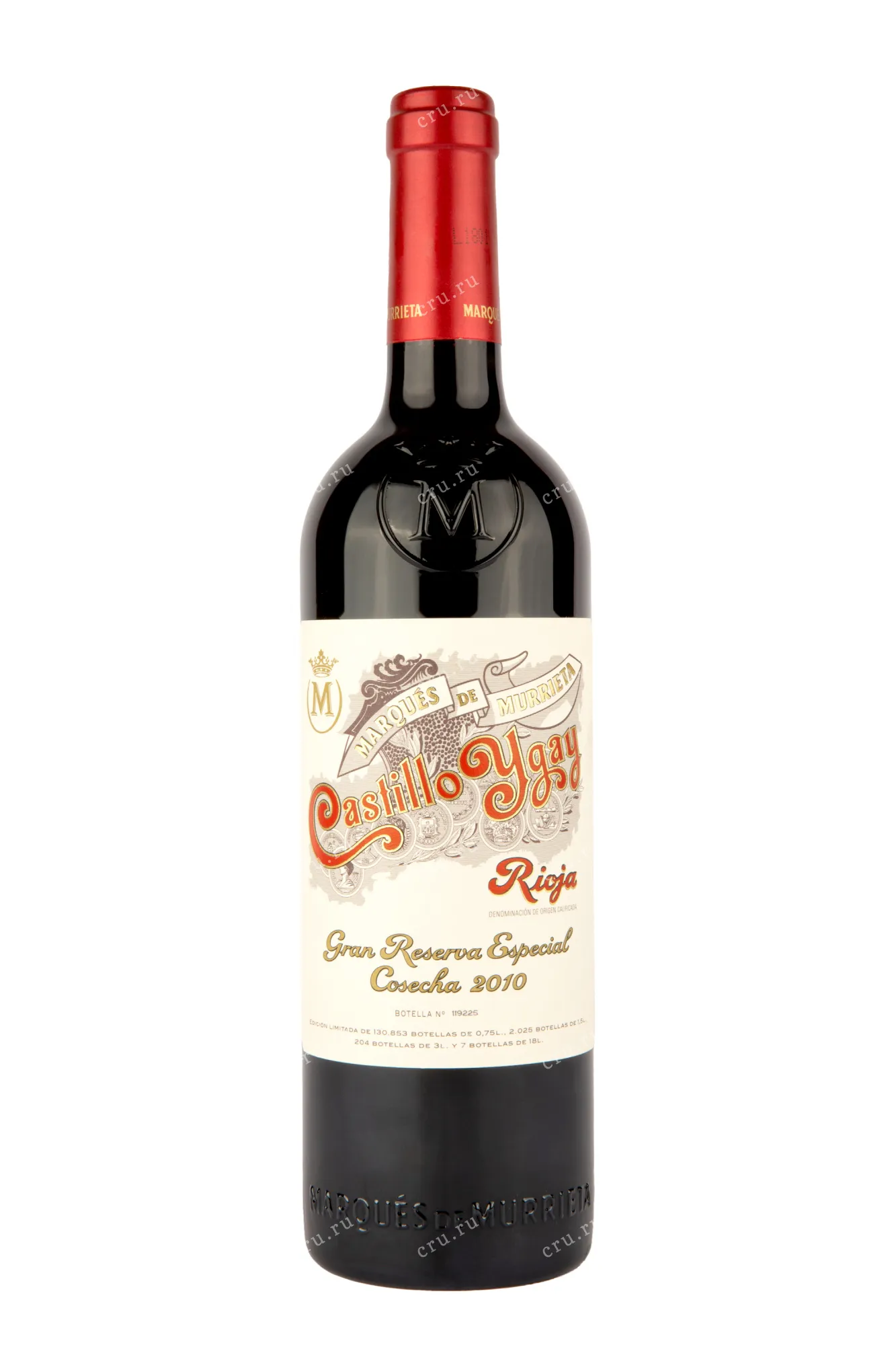 Фото — Вино Marques de Murrieta Castillo Ygay Gran Reserva Especial 2010 0.75 л