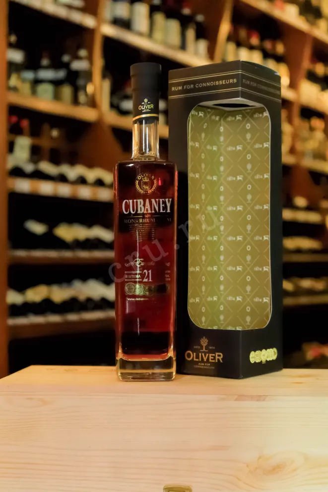 В магазине Крю Профи Cubaney Exquisito 21 years gift box 0.7 л