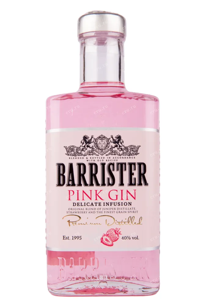 Джин Barrister Pink  0.375 л