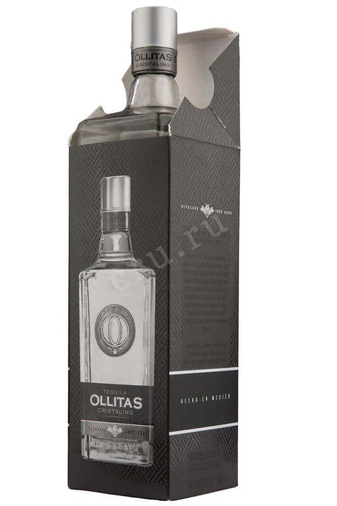 В подарочной коробке Ollitas Cristalino Reposado 0.75 л