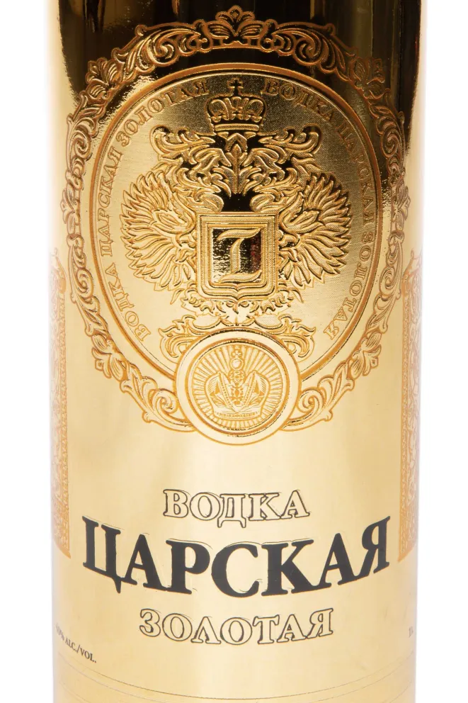 Этикетка Czars Gold 1 л
