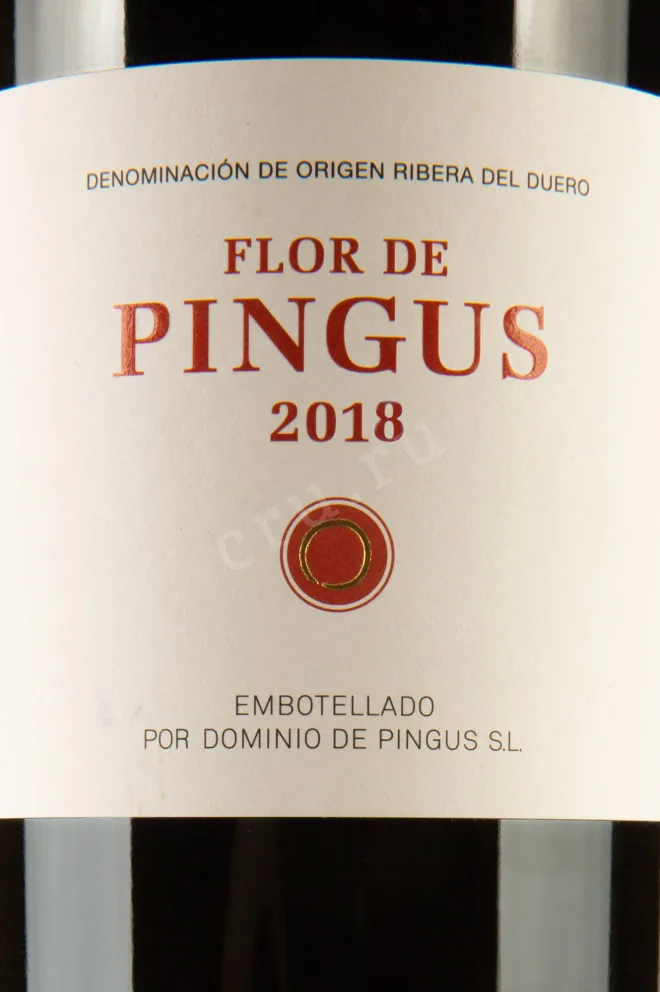 Вино Pingus Flor de Pingus 2018 0.75 л