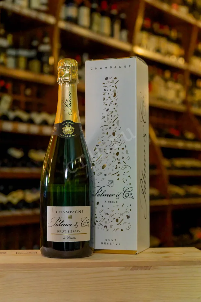 В магазине Крю Профи Champagne Palmer & Co Brut Reserve gift box 0.75 л