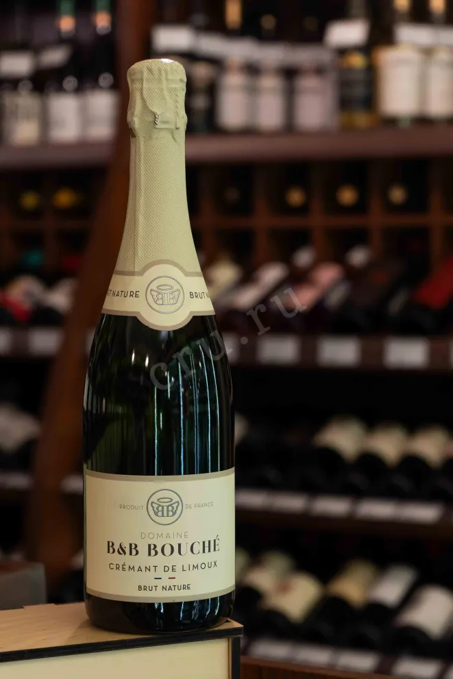 В магазине Крю Профи Domaine B&B Bouche Cremant de Limoux Brut Nature 2023 0.75 л