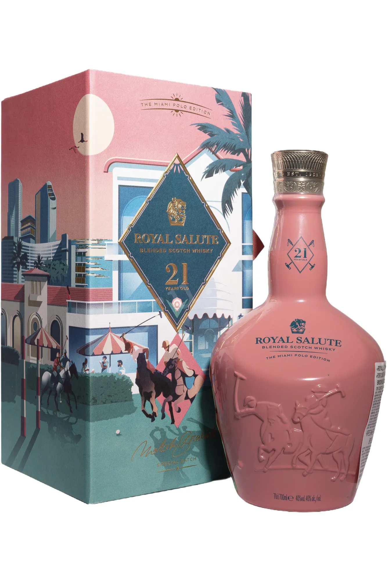 Chivas Regal Royal Salute Miami Polo Edition 21 Years Old 0.7 л