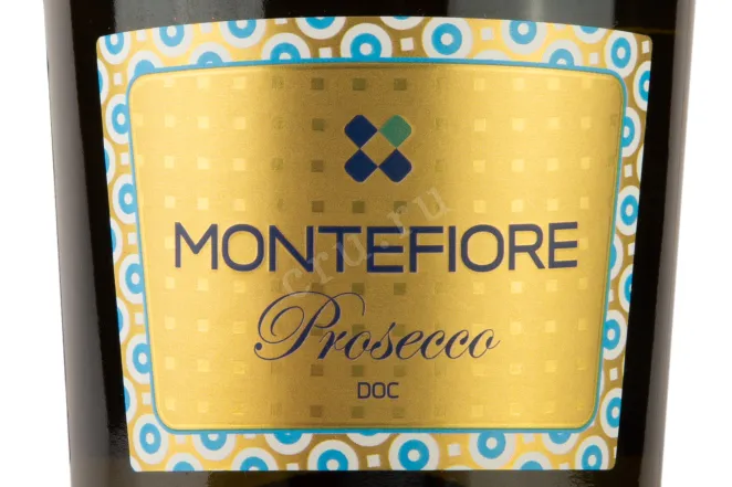 Этикетка Montefiore Prosecco 0.75 л
