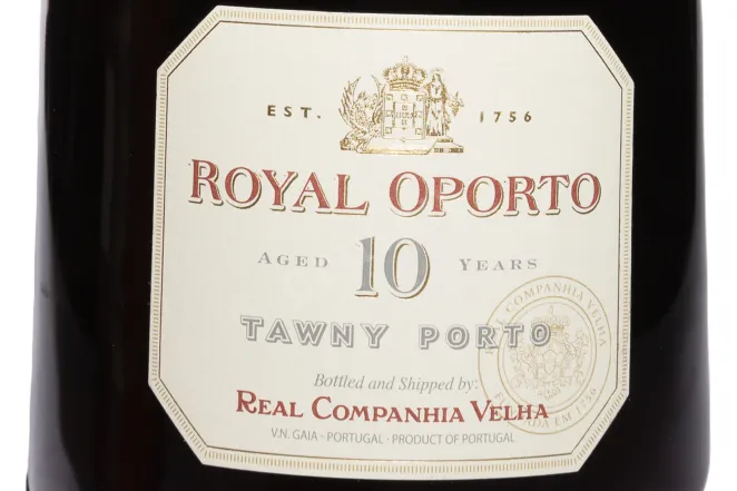 Этикетка Royal Oporto Tawny 10 years with gift box 2011 0.75 л