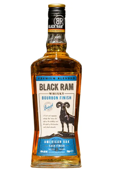 Виски Black Ram Bourbon Finish  0.7 л