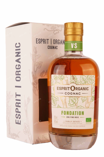 Коньяк Esprit Organic VS gift box   0.7 л