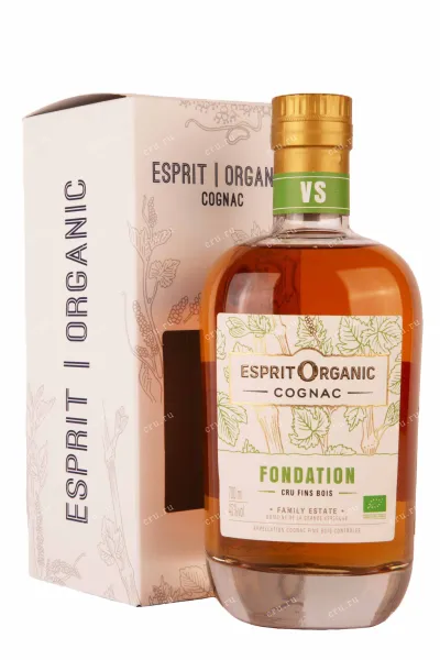 Коньяк Esprit Organic VS gift box  0.7 л