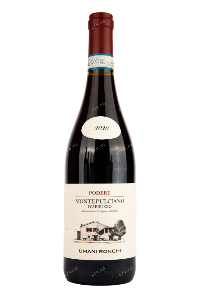 Вино Podere Montepulciano d'Abruzzo 2022 0.75 л