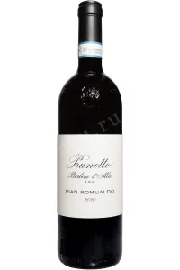 Вино Prunotto Barbera d'Alba DOC Pian Romualdo 2020 0.75 л