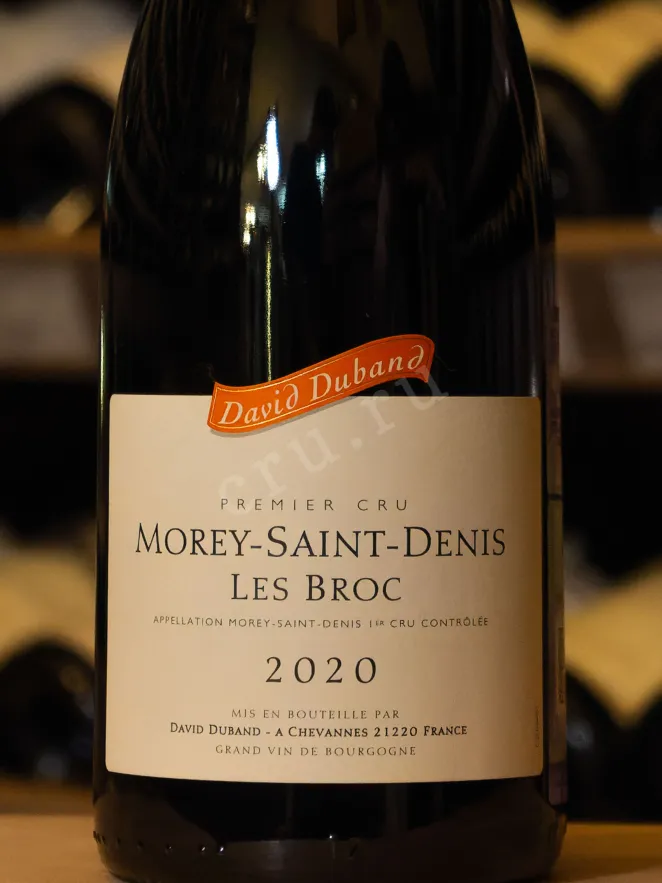 В магазине Крю Профи David Duband Morey-Saint-Denis Premier Cru Les Broc 2020 0.75 л