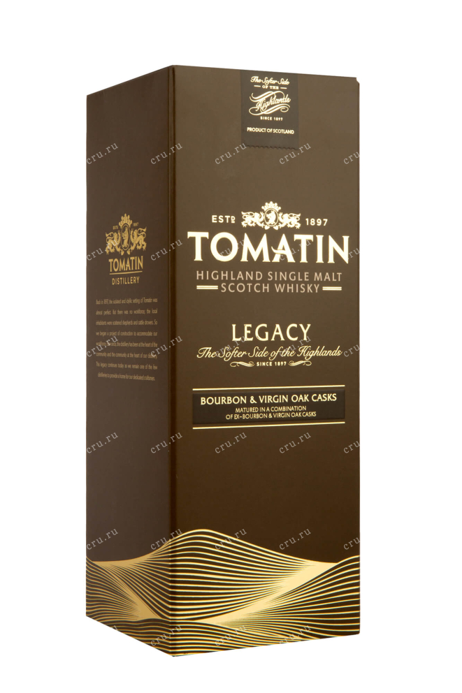 Подарочная коробка Tomatin Legacy  0.7 л