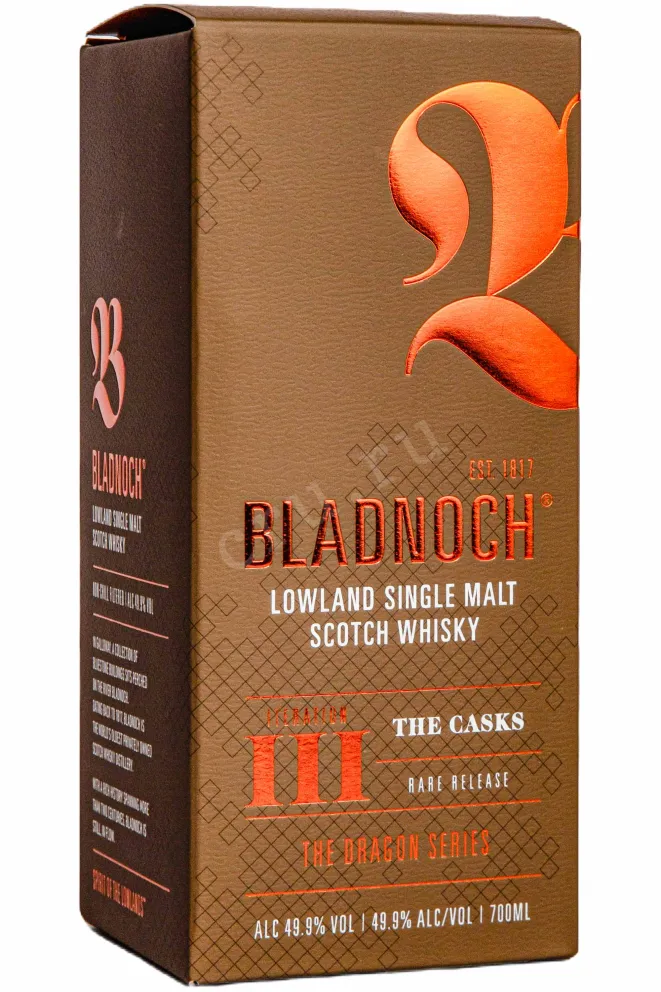 Подарочная коробка Bladnoch The Spirit Casks 3 The Dragon Series in gift box 0.7 л