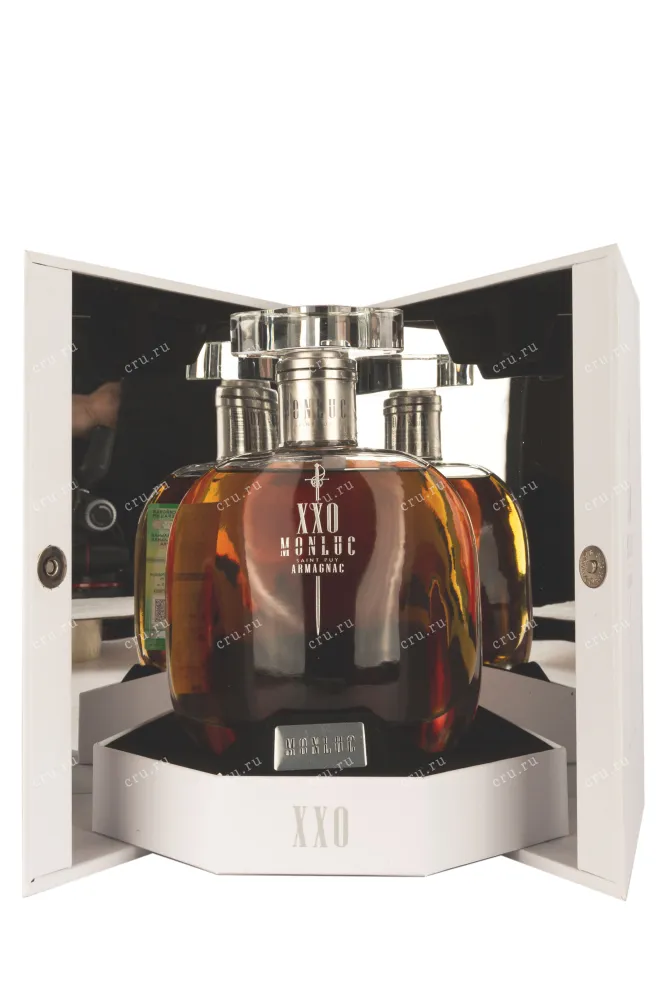 В подарочной коробке Monluc Armagnac XXO in gift box 2001 0.5 л
