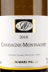 Этикетка вина Jean-Marc Pillot Chassagne-Montrachet 2018 0.75 л