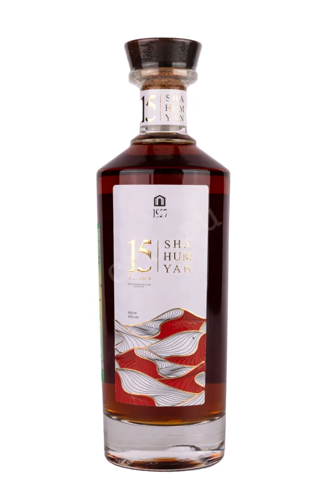 Бутылка Shahumyan Level 15 years old in tube 0.5 л