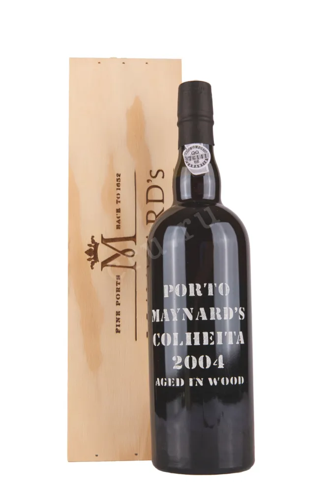 Портвейн Maynards Colheita Porto wooden box 2004 0.75 л
