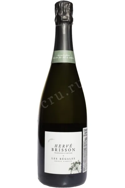 Шампанское Herve Brisson Les Regales 2019 0.75 л