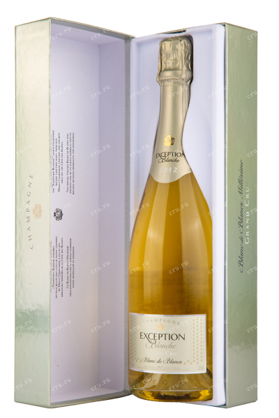 Шампанское Mailly Exception Blanche Grand Cru Blanc de Blancs  with gift box 2012 0.75 л