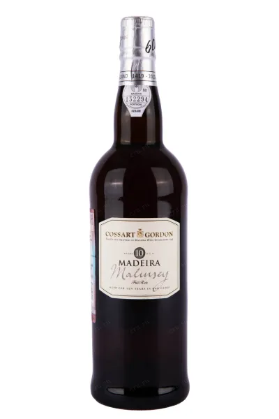 Мадера Cossart Gordon Malmsey 10 years  0.75 л