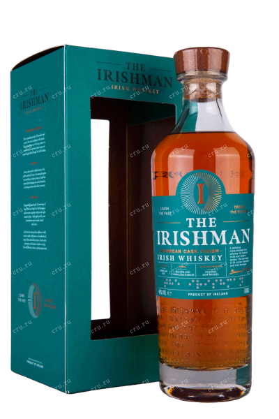 Виски The Irishman Caribbean Cask Finish in gift box  0.7 л