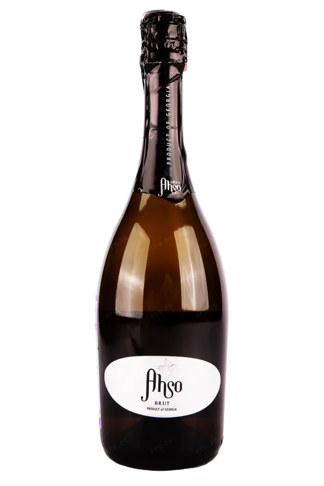 Бутылка Ahso Brut in gift box + 1 glass 2022 0.75 л