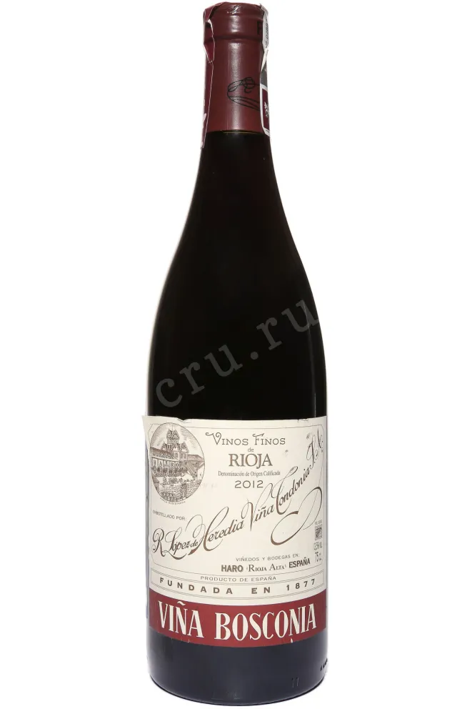 Вино Vina Bosconia Reserva DOC Rioja 2012 0.75 л