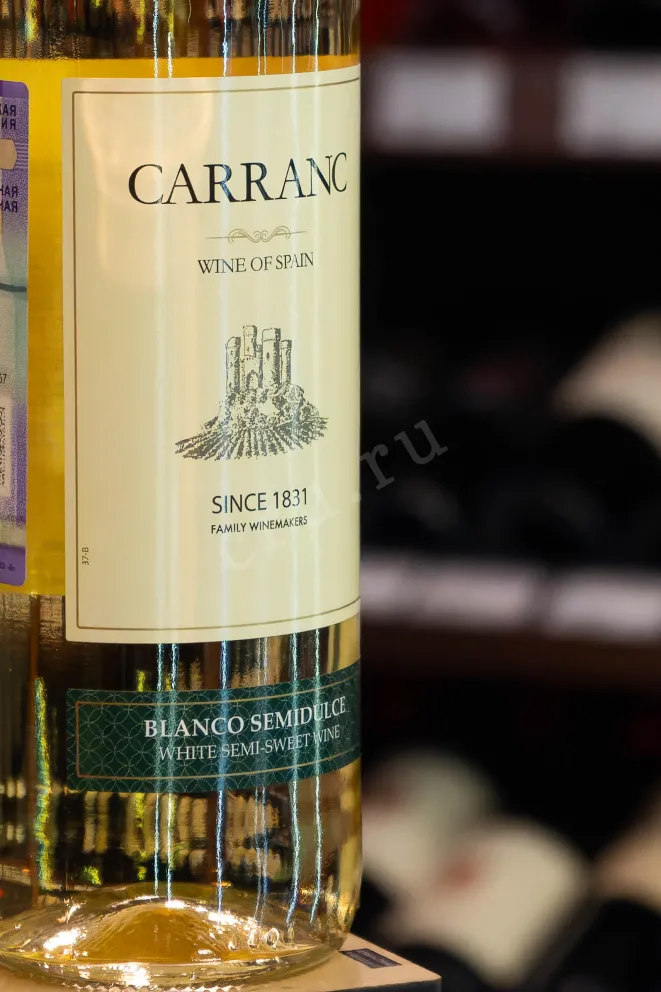 В магазине Крю Профи Carranc Blanco Semidulce 2022 0.75 л
