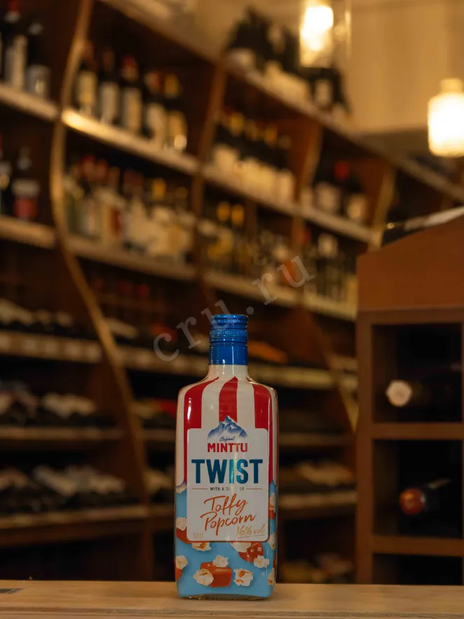 В магазине Крю Профи Minttu Twist Toffy Popcorn 0.5 л