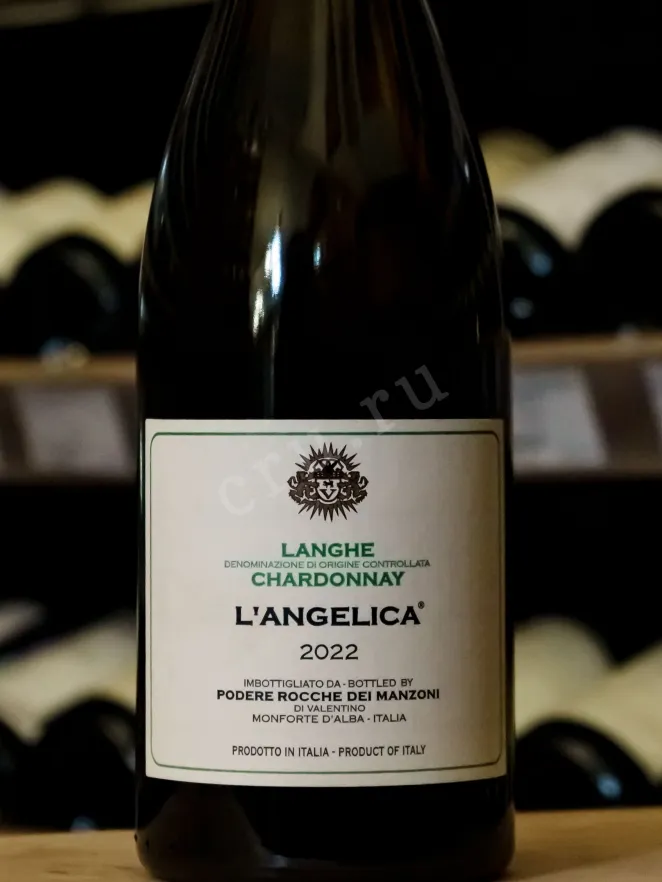 В магазине Крю Профи Rocche Dei Manzoni L'Angelica Langhe Chardonnay DOC 2022 0.75 л