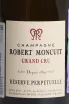 Этикетка Robert Moncuit Grand Cru Reserve Perpetuelle 2020 0.75 л