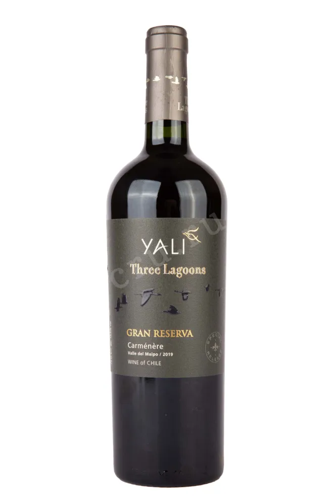 Вино Yali Three Lagoons Gran Reserva Carmenere 2019 0.75 л
