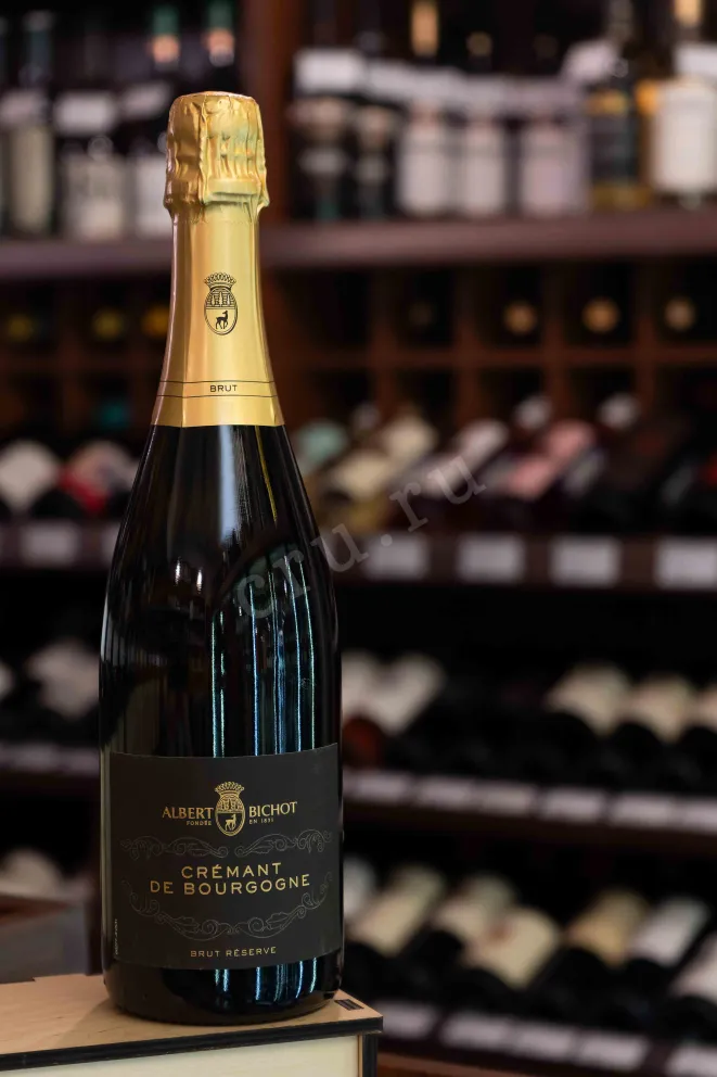 В магазине Крю Профи Albert Bichot Brut Reserve Cremant de Bourgogne AOС 2023 0.75 л