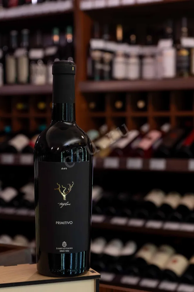 В магазине Крю Профи Sampietrana Tre Filari Primitivo 0.75 л